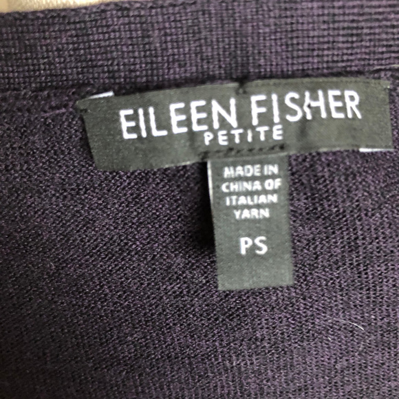 EILEEN FISHER Petite sequin tank S 100% merino - Picture 4 of 7
